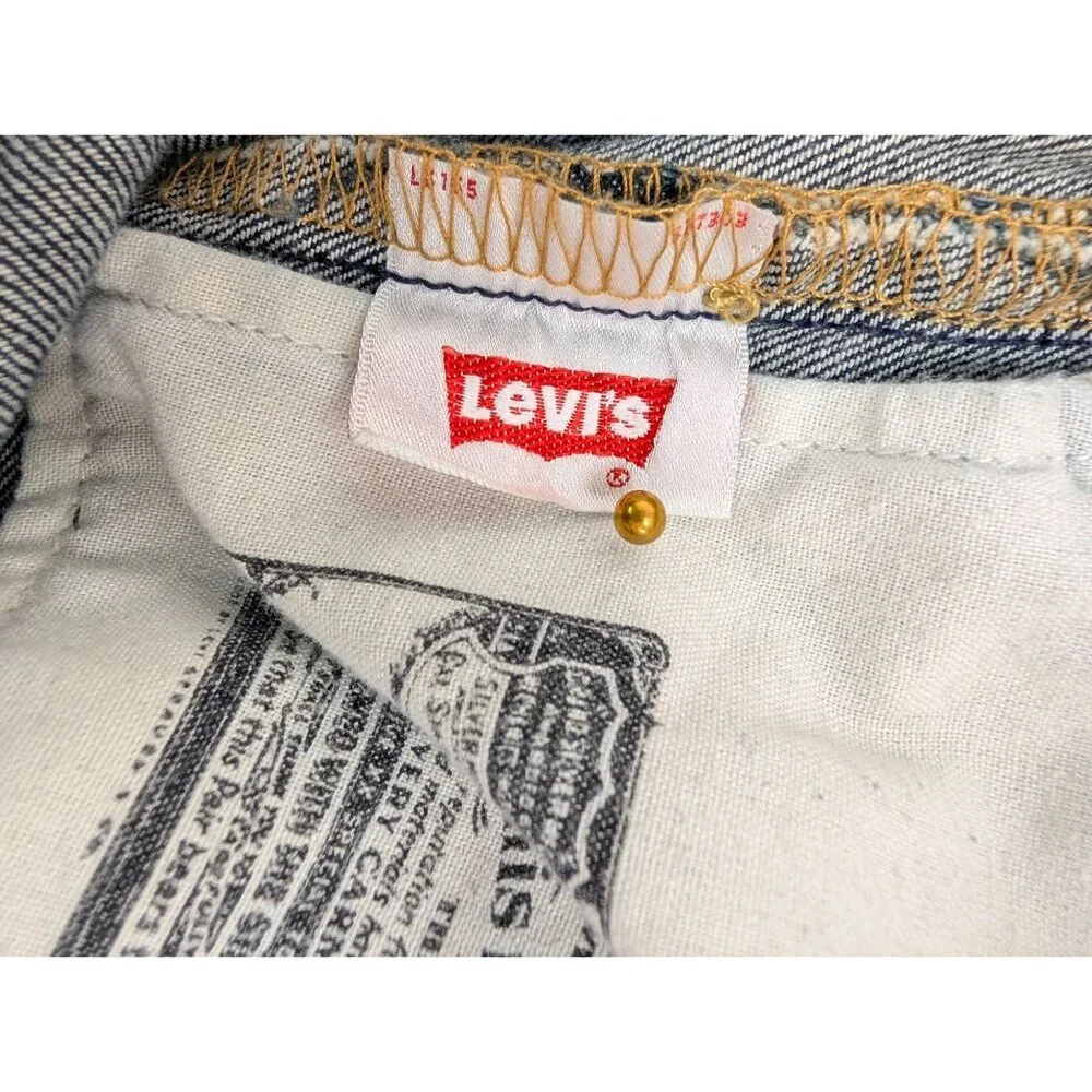 Levis Jeans Mens‎ 40x30 Blue 501 Brooks Brothers Button-Fly USA Made 100% Cotton